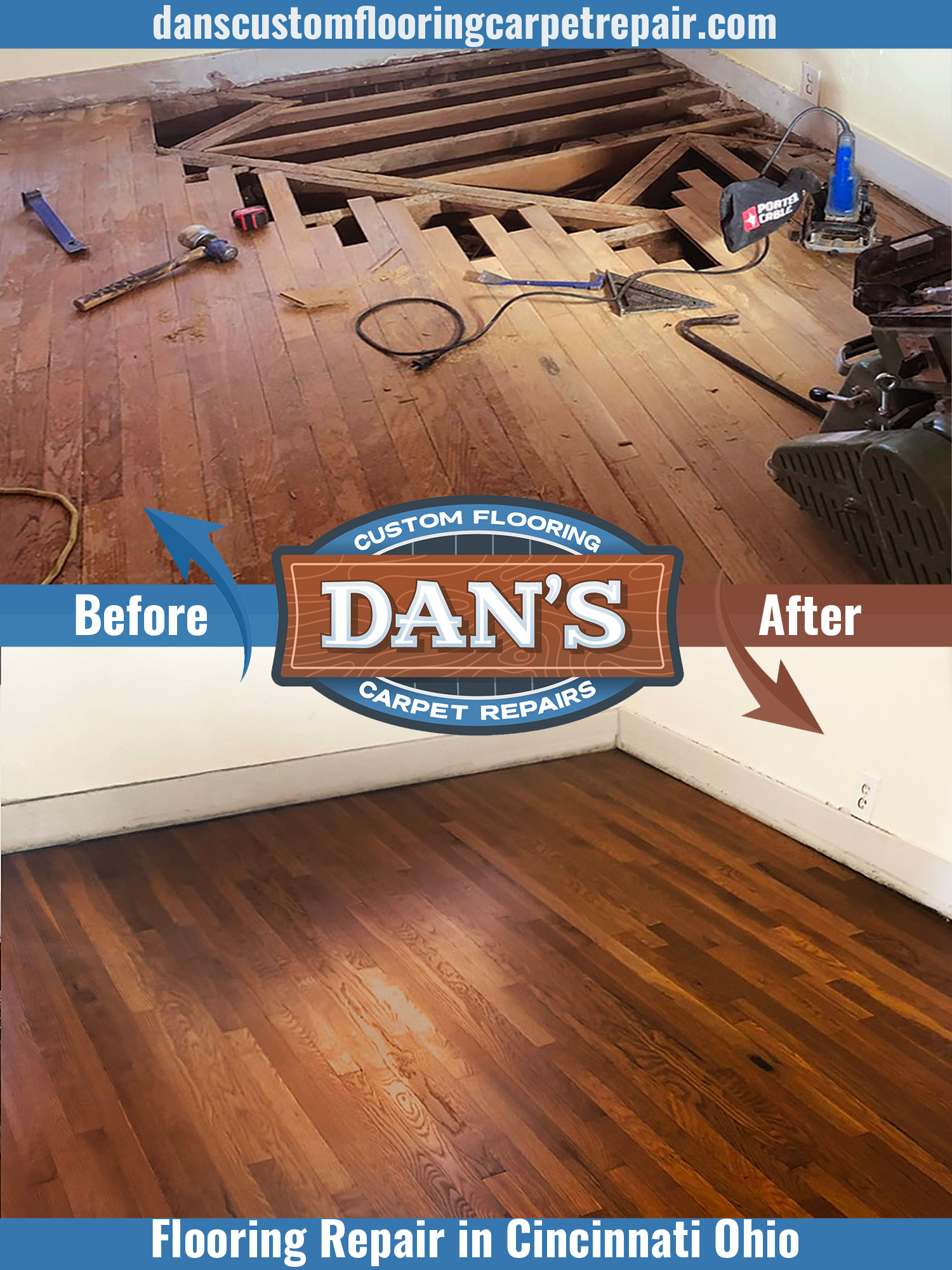 Flooring Repair In Cincinnati Ohio